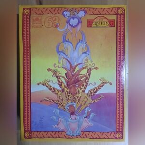 Vintage Disney Lion King Puzzle COMPLETE